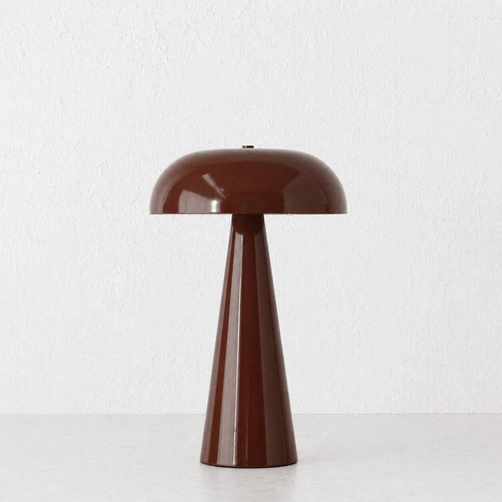 Santa Antonio Dome Led Rechargeable Lamp  |  35cm  |  Burgundy