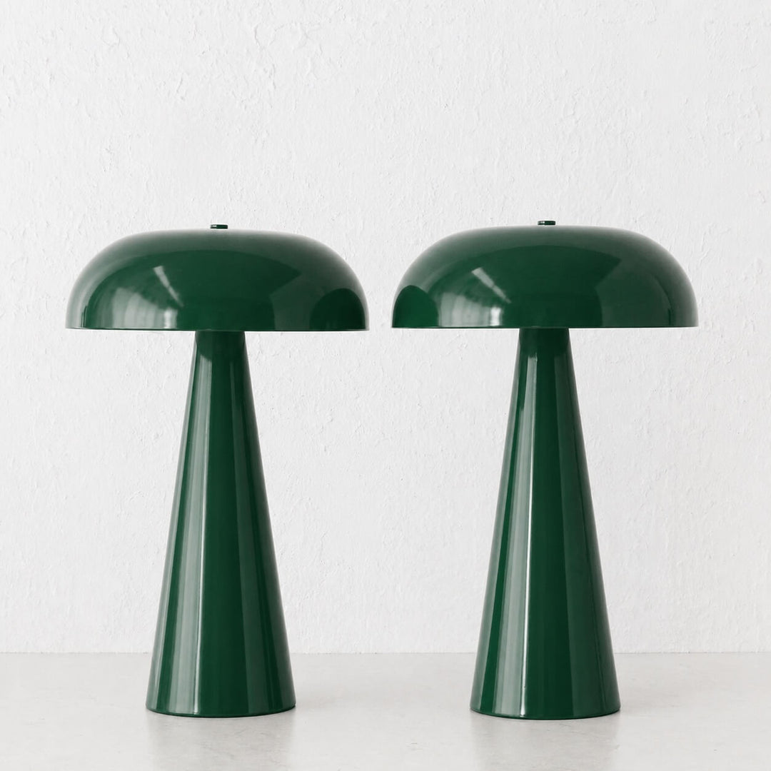 Santa Antonio Dome Led Rechargeable Lamp Bundle x2  |  35cm  |  Green