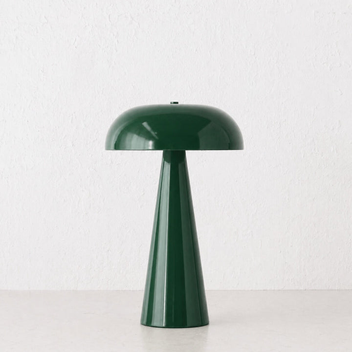 Santa Antonio Dome Led Rechargeable Lamp  |  35cm  |  Green