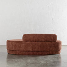 SEVILLA CURVE DAYBED BACK VIEW  |  CARMEN RUST BOUCLE