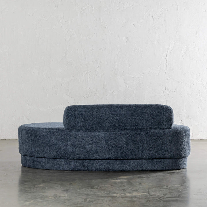 SEVILLA CURVE DAYBED BACK VIEW  |  REEF NAVY BOUCLE