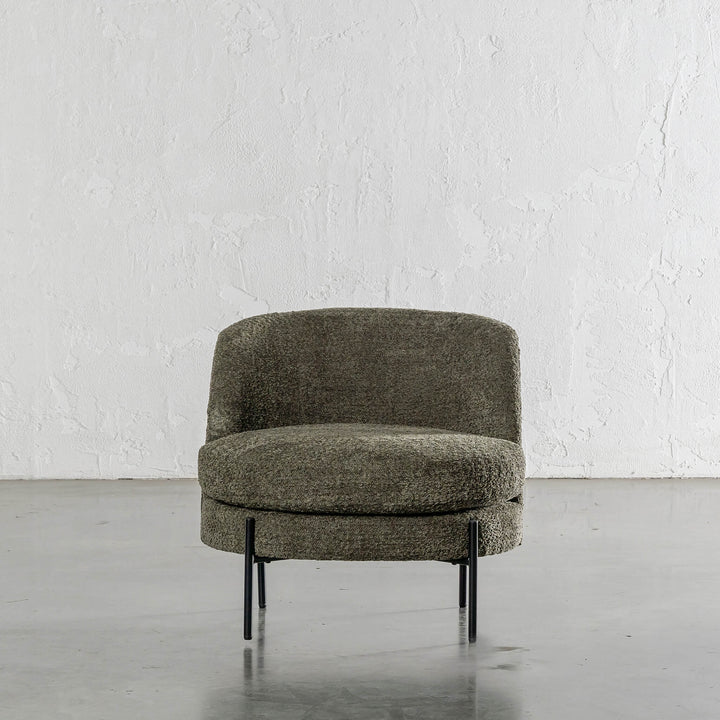 SEVILLA MODERNA TUB CHAIR UNSTYLED  |  MANGROVE LEAF BOUCLE