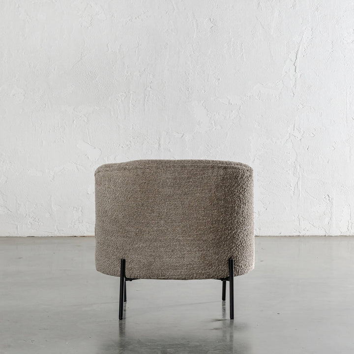 SEVILLA MODERNA TUB CHAIR | SAHARA DUNE BOUCLE  |  BACK