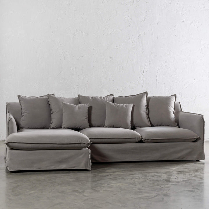 EXTRA FULL SET SOFA COVER  |  SEVILLA SLIP COVER MODULAR UNSTYLED  |  OYSTER LINEN