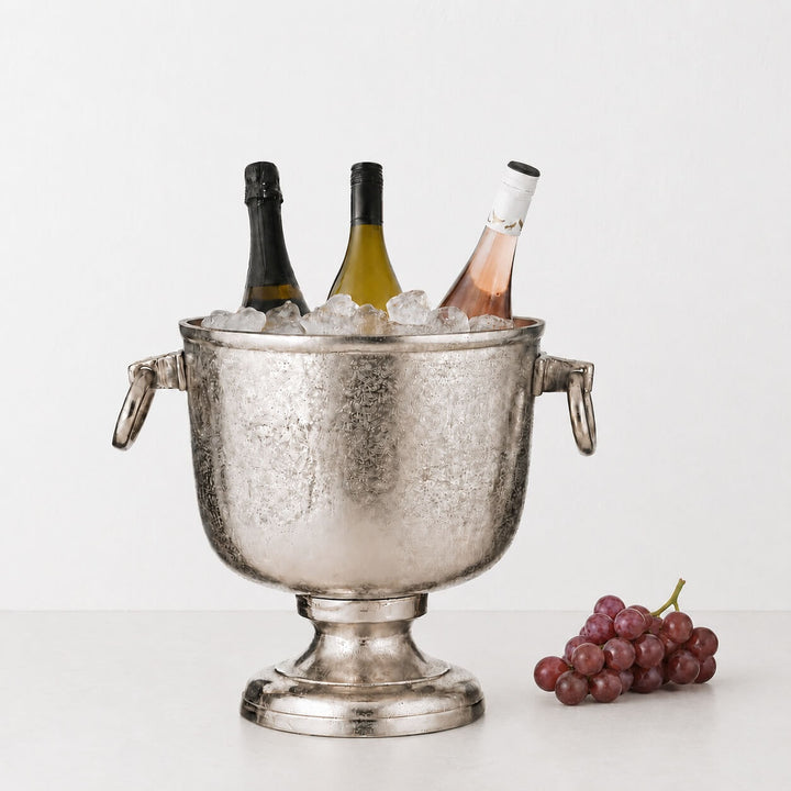 SOCIETY HOME  | ELLISON BEVERAGE COOLER  |  37CM  | SILVER