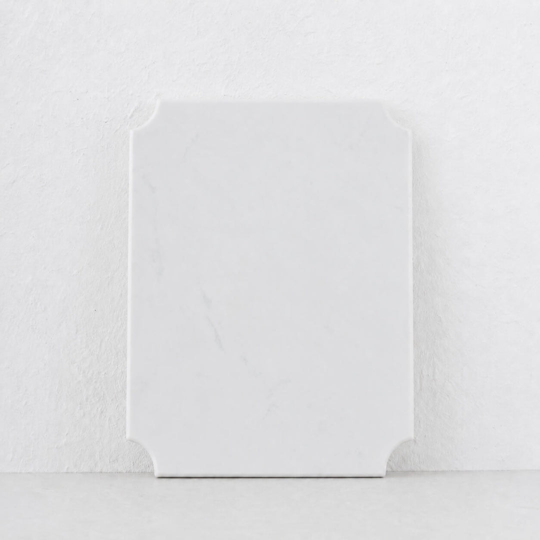 SOCIETY HOME  | MARGOT SERVING BOARD  |  48CM  |  ASH GREY + WHITE MARBLE