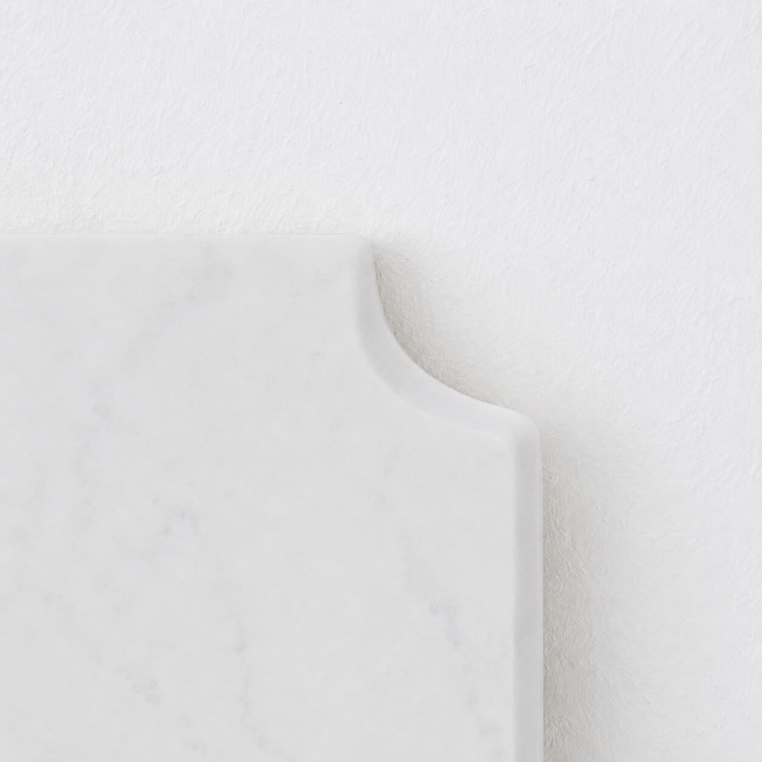 SOCIETY HOME  | MARGOT SERVING BOARD  |  48CM  |  ASH GREY + WHITE MARBLE