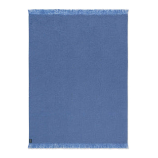 ST ALBANS MOHAIR THROW RUG  |  BONDI BLUE