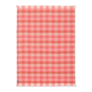 ST ALBANS MOHAIR THROW RUG  |  JAZZ PINK