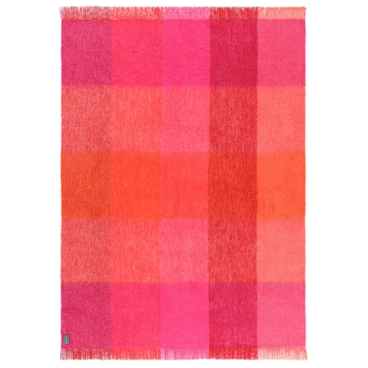 ST ALBANS MOHAIR THROW RUG CARNIVALE Living By Design