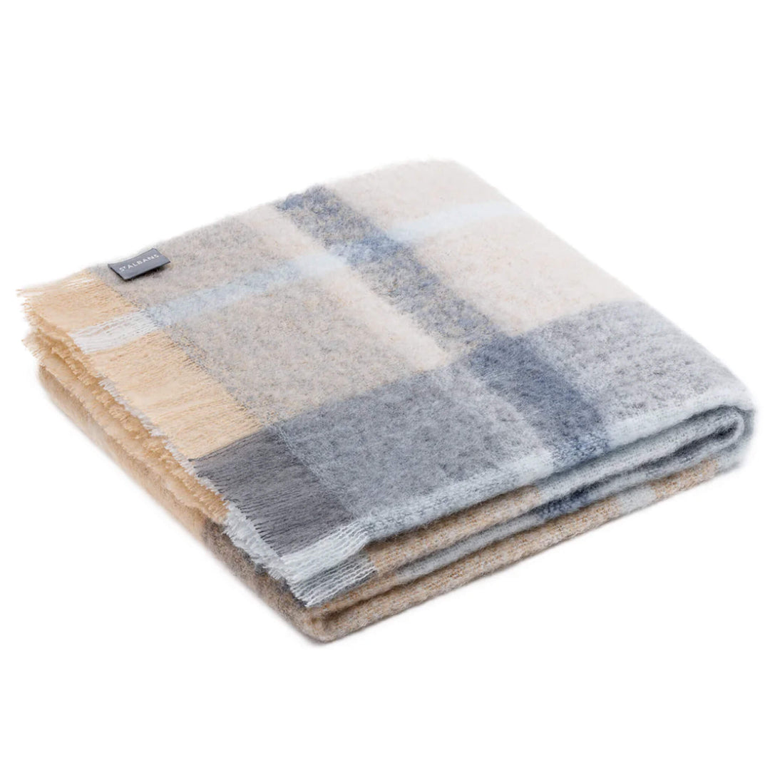 ST ALBANS MOHAIR THROW RUG  |  DRYSDALE