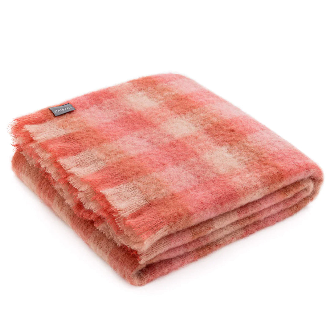 ST ALBANS MOHAIR THROW RUG  |  JAZZ