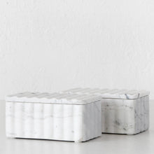 STRIE JEWELLERY BOX BUNDLE X2  |  WHITE MARBLE  |  SMALL