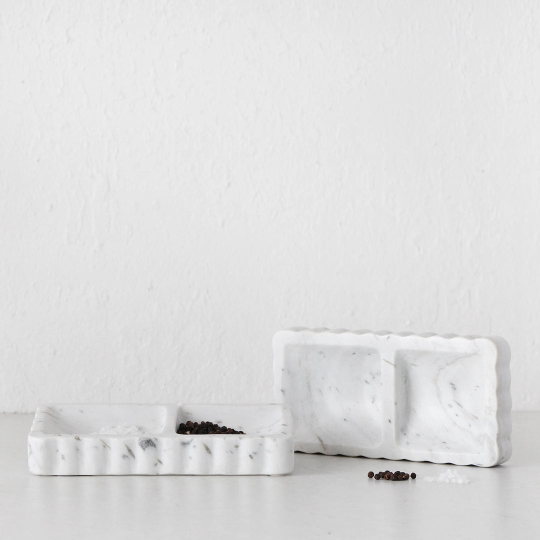 STRIE TRAY BUNDLE X2  |  WHITE MARBLE