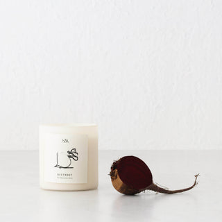 STUDIO MCKENNA  |  EPICUREAN SERIES SCENTED 325G CANDLE  |  BEETROOT