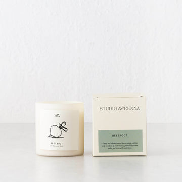STUDIO MCKENNA  |  EPICUREAN SERIES SCENTED 325G CANDLE  |  BEETROOT