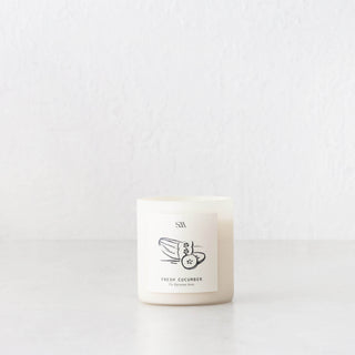 STUDIO MCKENNA  |  EPICUREAN SERIES SCENTED 325G CANDLE  |  CUCUMBER