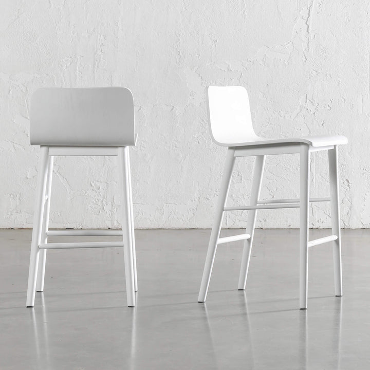 TAMIERA BAR CHAIR  |  WHITE GRAIN  |  DANISH TAMI DESIGN