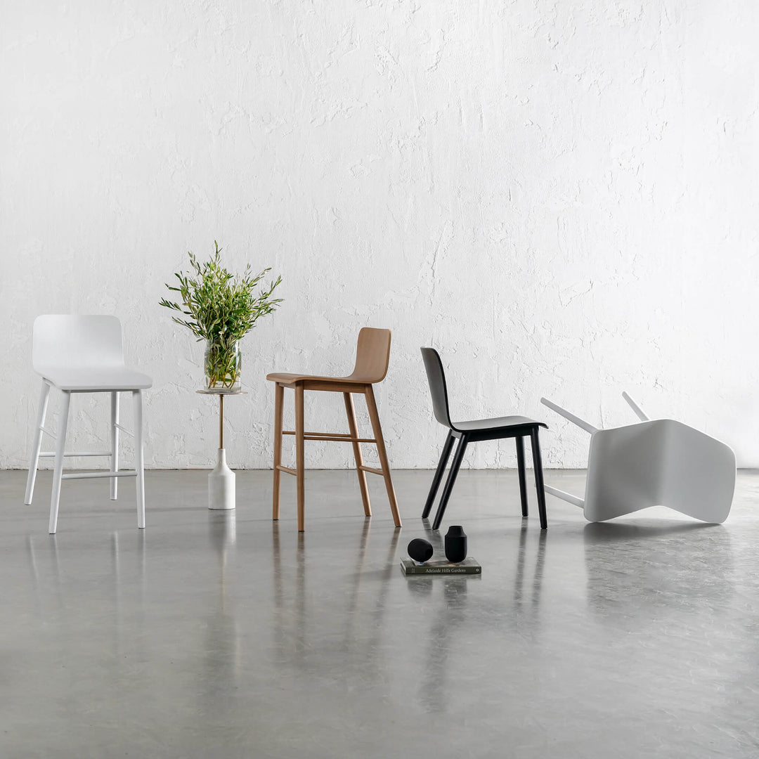 TAMIERA DINING CHAIR  |  BLACK GRAIN  | DANISH TAMI DESIGN  |  BUNDLE X 2