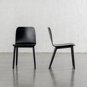 TAMIERA DINING CHAIR  |  BLACK GRAIN  | DANISH TAMI DESIGN