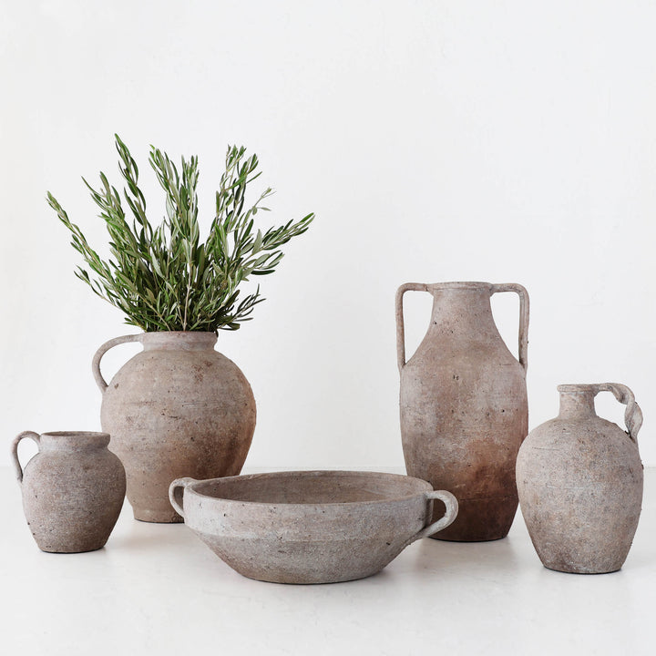Terracotta Vessel + Jug Collection