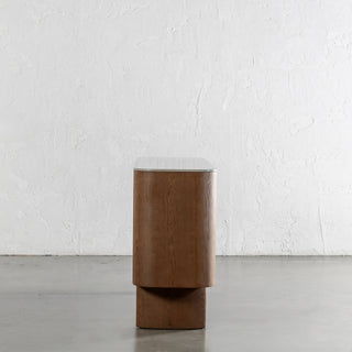 Trevelo Sideboard  |  Walnut Wood Grain  |  Valentina Grigio Ceramica Top