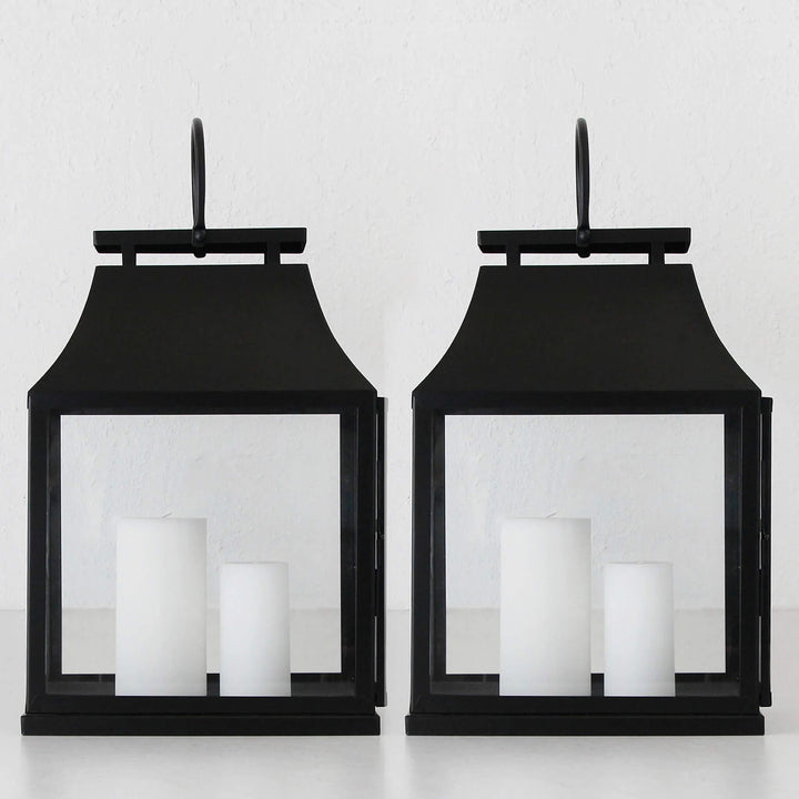 TROPEA HURRICANE LANTERN BUNDLE X2  |  MEDIUM  |  BLACK