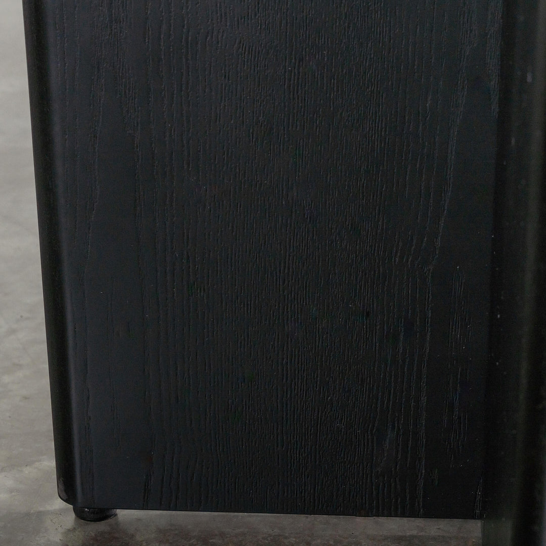 TOULON DINING TABLE  |  240CM + 270CM  |  BLACK NOIR WOOD GRAIN