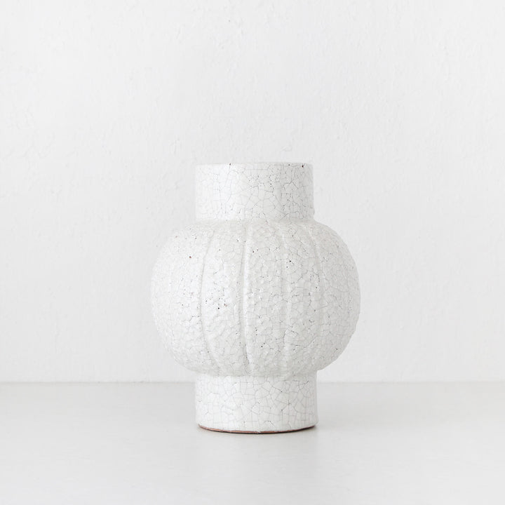 UNI CERAMIC VASE BUNDLE X2  |  IVORY GLAZE