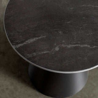 BORGARO OCCASIONAL TABLES  |  SET OF 2  |  BLACK NOIR + LIQUORICE DOLOMITE