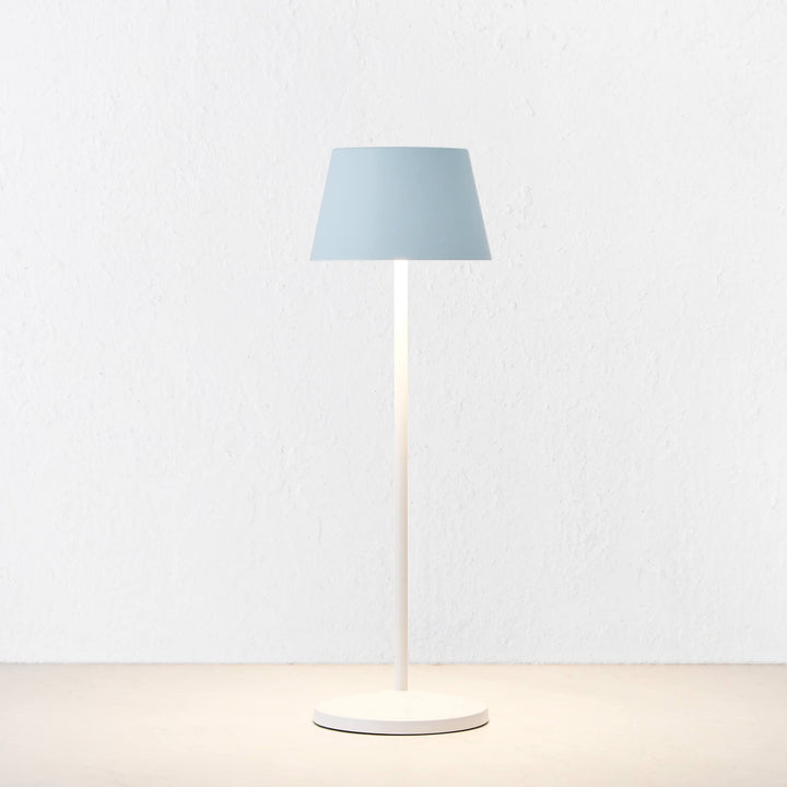 LBD EXCLUSIVE  |  VILLEBOIS RECHARGEABLE INDOOR/OUTDOOR LED TABLE LAMP  |  MATTE WHITE