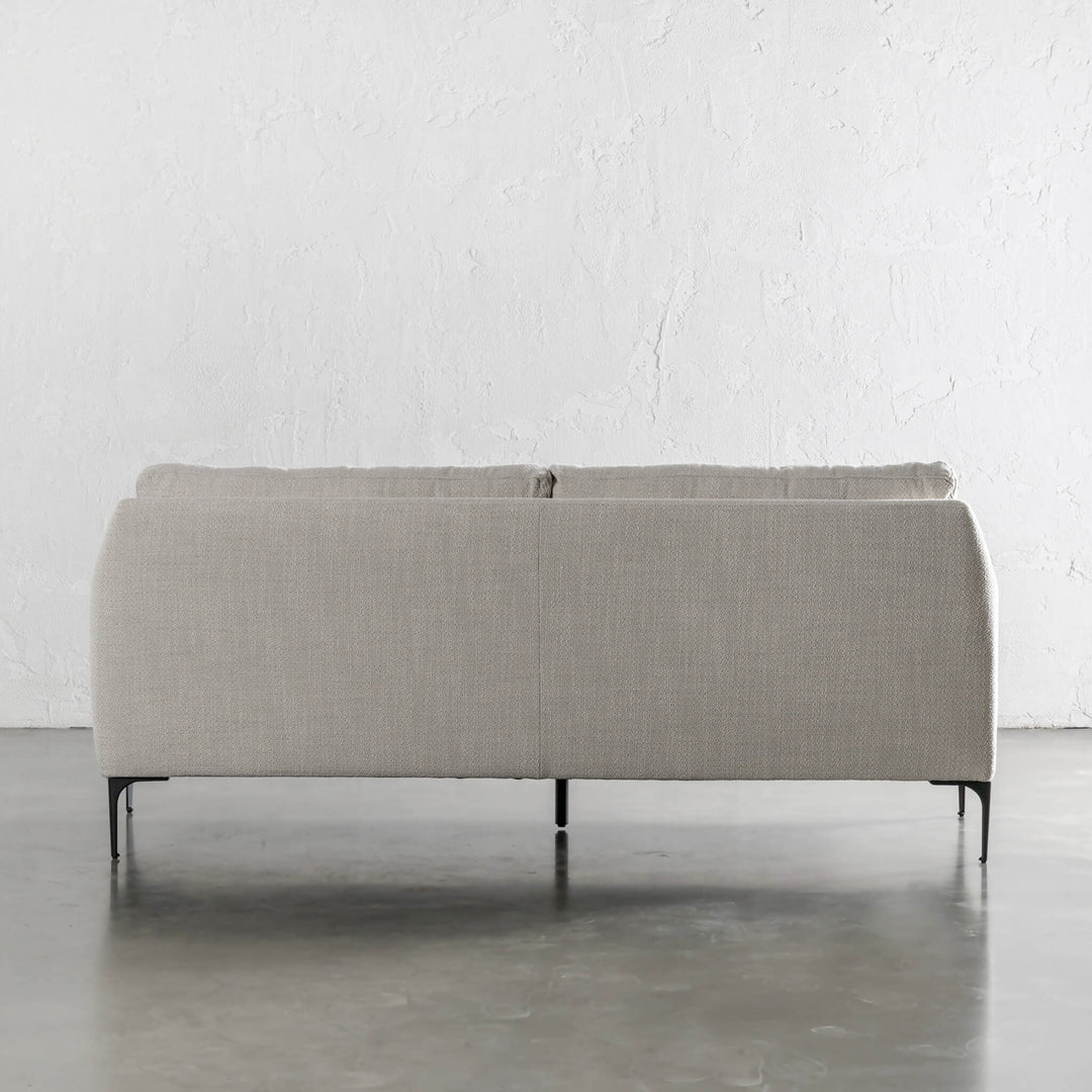 VITTORIA 3 SEATER SOFA BACK VIEW  |  CHALKSTONE WEAVE