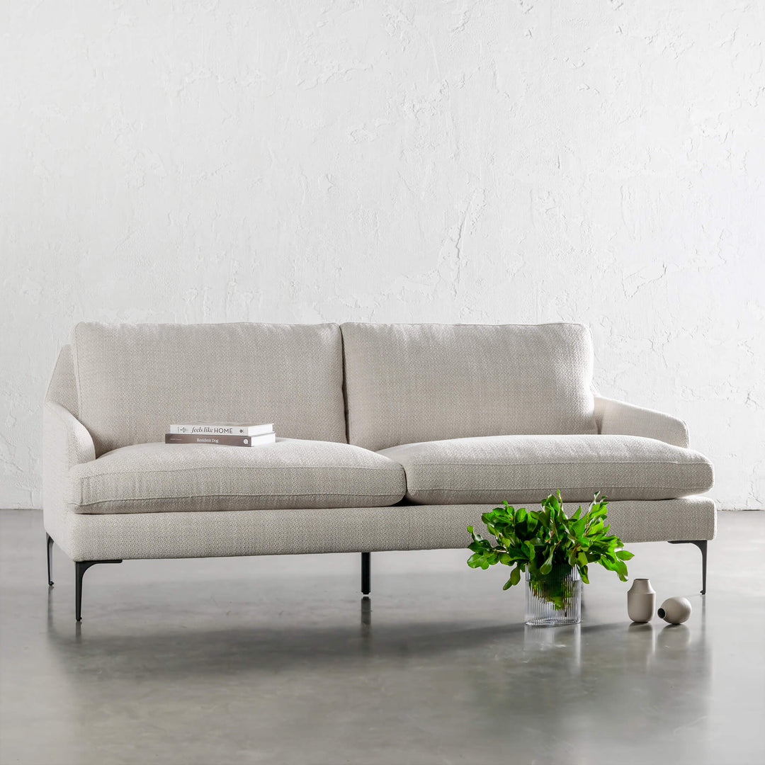 VITTORIA 3 SEATER SOFA  |  CHALKSTONE WEAVE