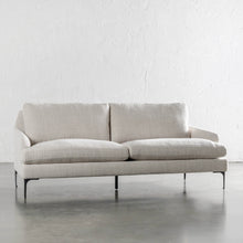 VITTORIA 3 SEATER SOFA  |  CHALKSTONE WEAVE  |  UNSTYLED