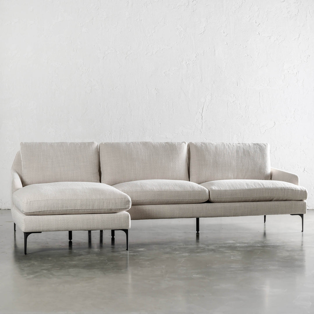 VITTORIA MODULAR SOFA LOUNGE  |  CHALKSTONE WEAVE