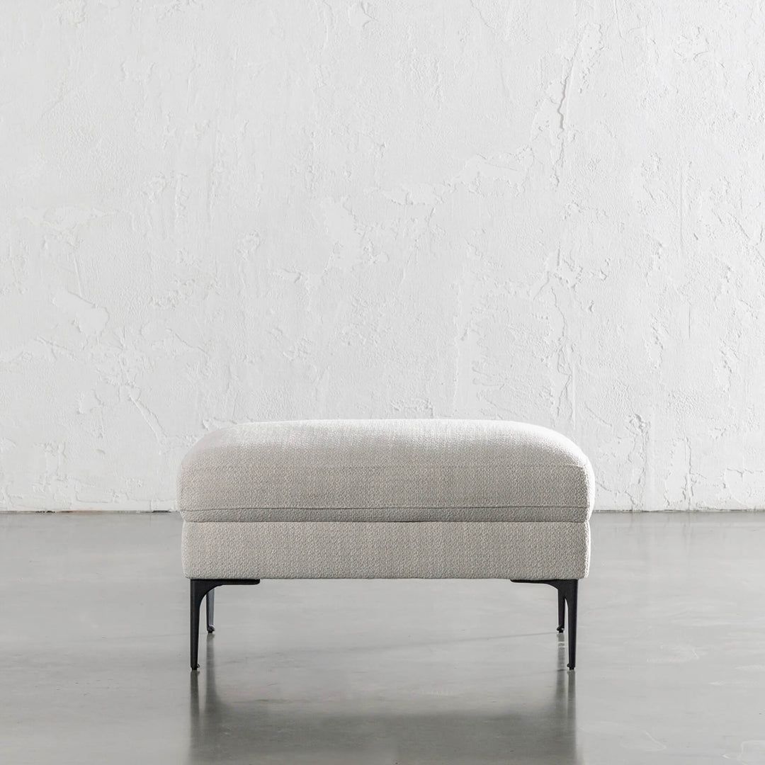 VITTORIA OTTOMAN  |  CHALKSTONE WEAVE