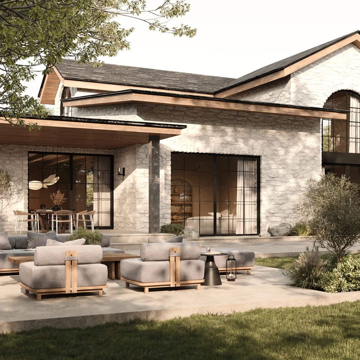 Valle_Grande_Outdoor_Armchair_Ottoman___Urbane_Grey_Teak_Borgaro_Ceramica_Occasional_Table___Black_Noir_Liquorice_Dolomite_-_Back_View