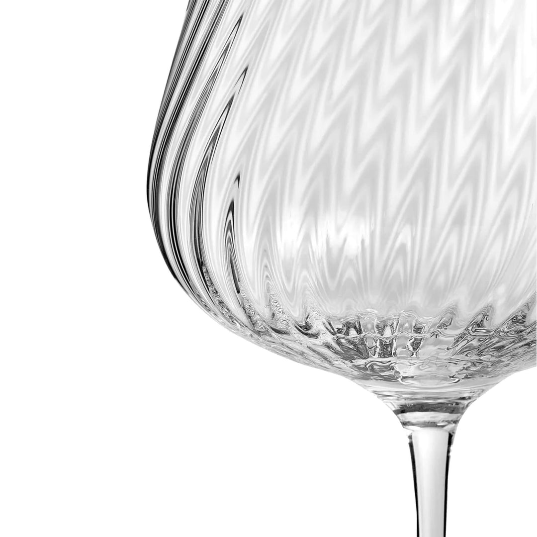 WEDGWOOD  |  VERA WANG SWIRL WHITE WINE GLASS  |  SET OF 2