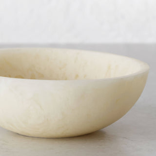 WESLEY RESIN PEBBLE PINCH BOWL BUNDLE X4  |  10CM  |  SAND