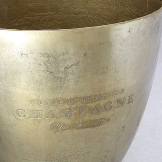 WINE ICE BUCKET   |  BURNT PEWTER