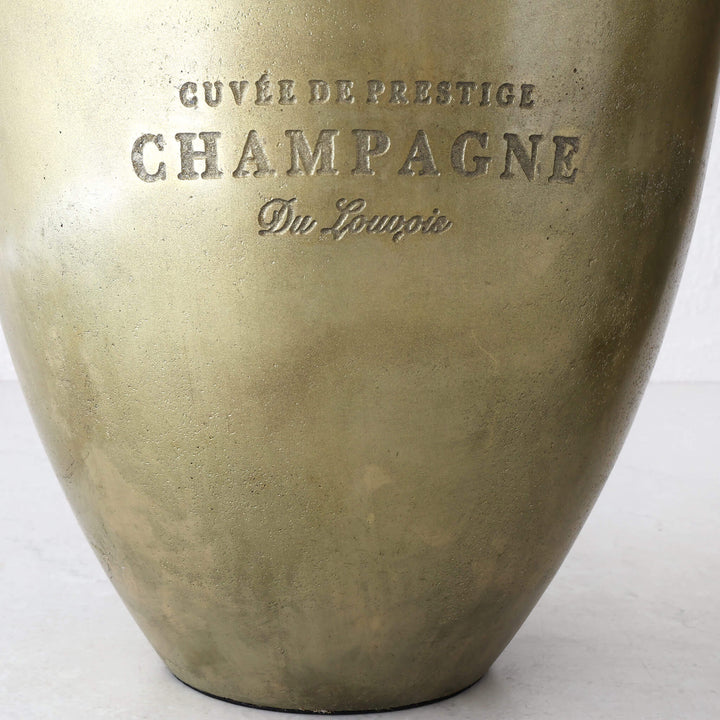 WINE ICE BUCKET  |  BURNT PEWTER