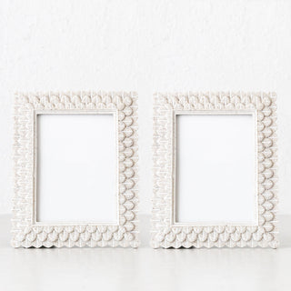 WATEGOS SANDSTONE PHOTO PICTURE FRAME BUNDLE X2  |  5x7"  |  NATURAL SANDSTONE