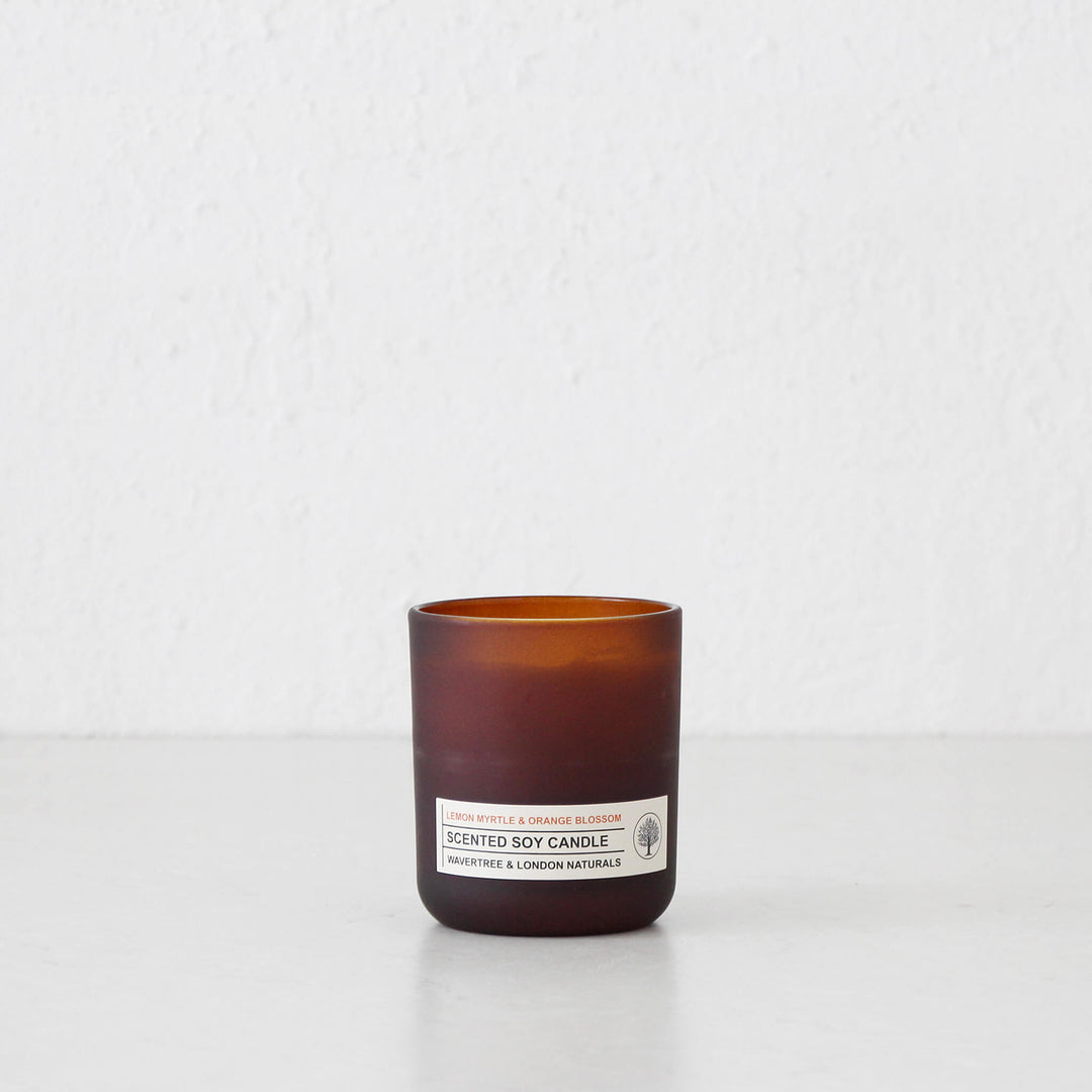 WAVERTREE + LONDON NATURALS  |  SCENTED CANDLE  |  LEMON MYRTLE + ORANGE BLOSSOM