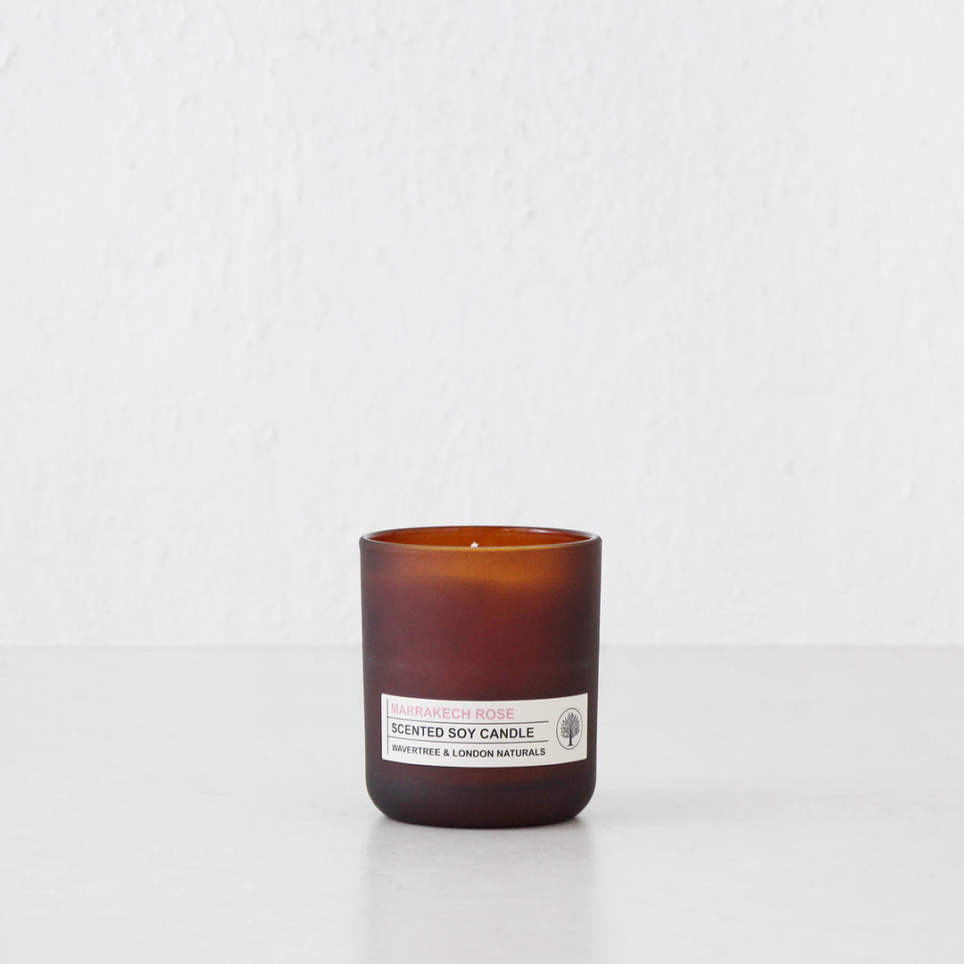 WAVERTREE + LONDON NATURALS  |  SCENTED CANDLE  |  MARRAKESH ROSE