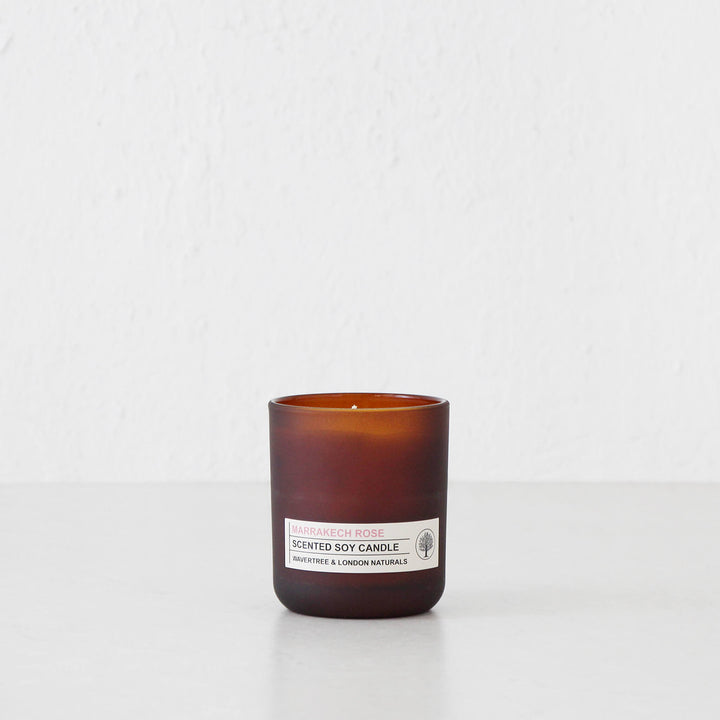 WAVERTREE + LONDON NATURALS  |  SCENTED CANDLE  |  MARRAKESH ROSE