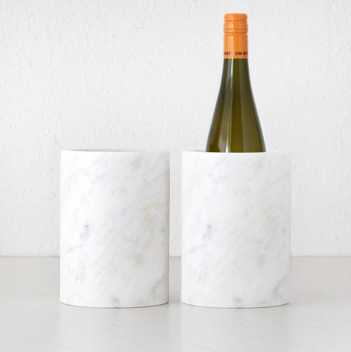 MARBLE WINE COOLER BUNDLE X2 | WHITE