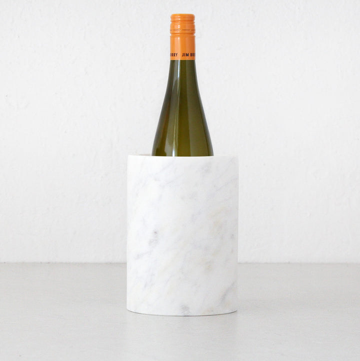 MARBLE WINE COOLER | WHITE