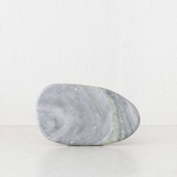 XENA OVAL MARBLE SERVING BOARD  |  24CM  |  GREEN MARBLE