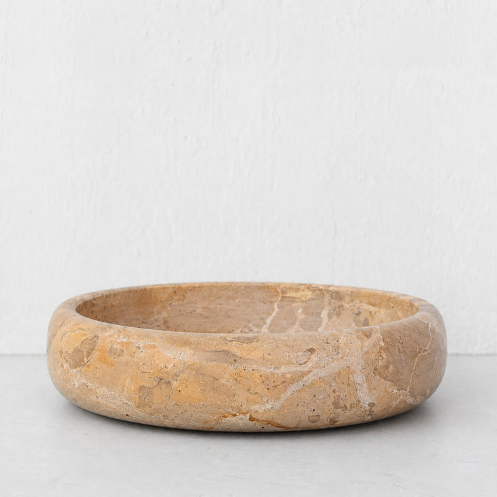 XENA BOWL  |  25CM  |  CAPRI BEIGE MARBLE