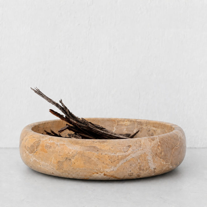 XENA BOWL  |  25CM  |  CAPRI BEIGE MARBLE